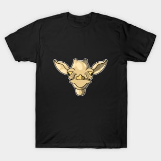 cute brown baby giraffe face T-Shirt